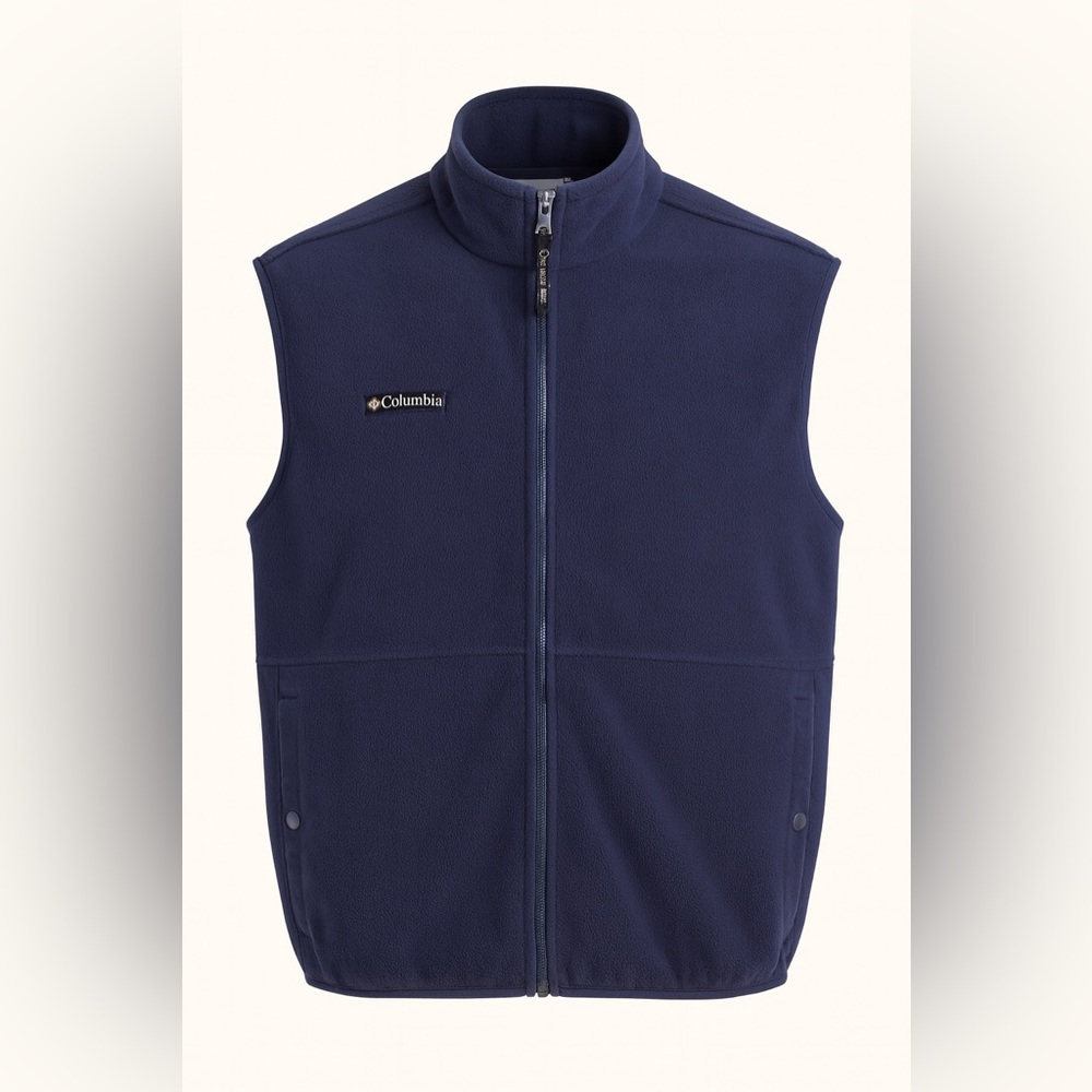 Columbia Men's Deep Blue Fleece Vest